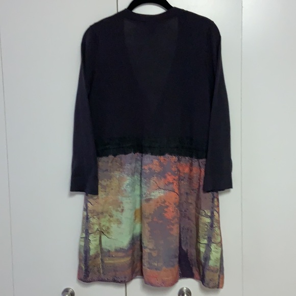 Foliage Empire Cardigan by Anthropologie - Picture 4 of 10